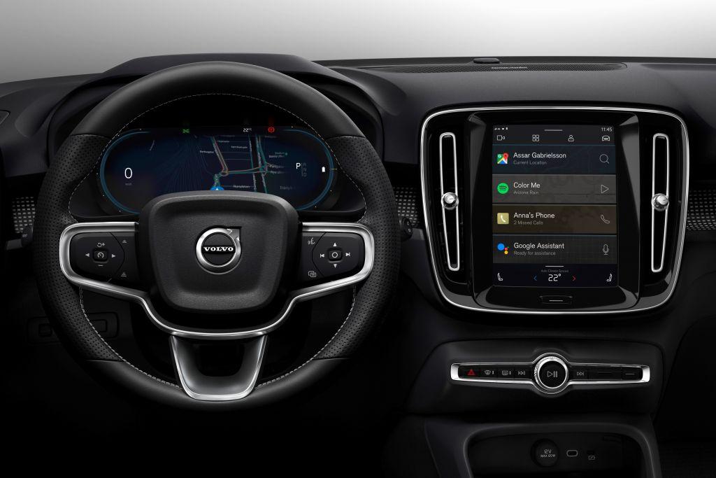 Νέο infotainment με Android για το ηλεκτρικό Volvo XC40