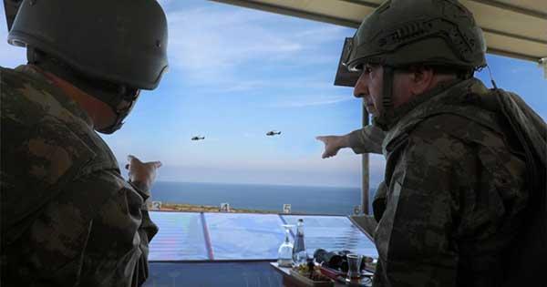 Δείτε στιγμιότυπα από την τουρκική στρατιωτική άσκηση στα Κατεχόμενα