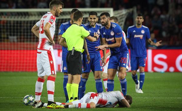 Ερυθρός Αστέρας – Ολυμπιακός 3-1