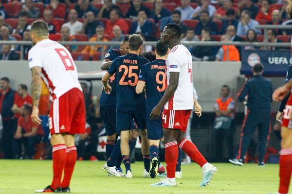 Ολυμπιακός – Μπάγερν Μονάχου 2-3