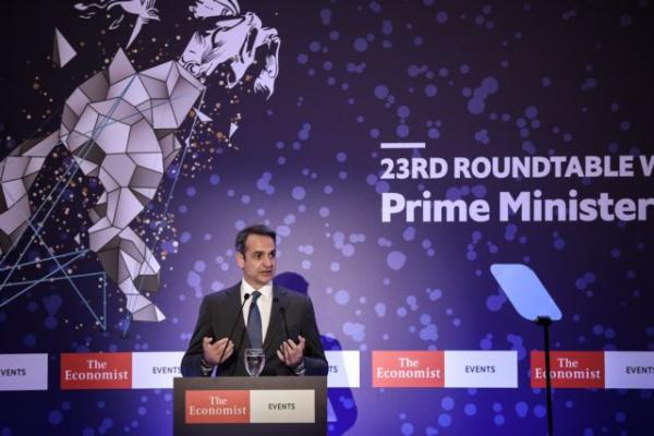 Ομιλία Μητσοτάκη στον Economist : Αναστολή ΦΠΑ στην οικοδομή και προαναγγελία για το πλεόνασμα