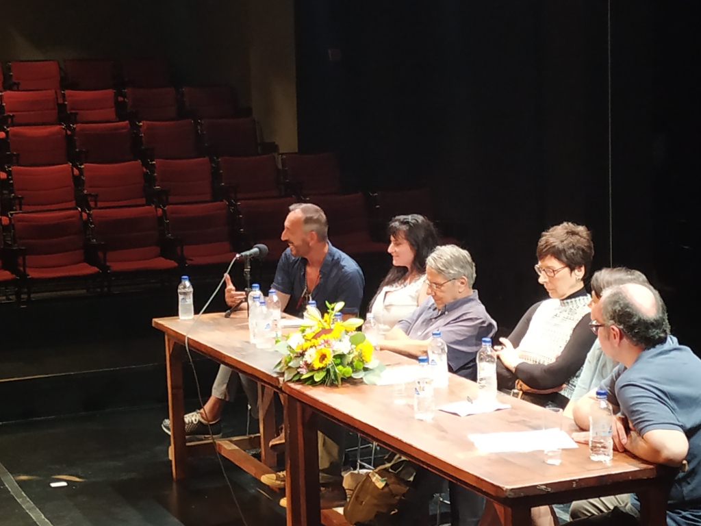 Οι καλλιτέχνες του Italian Focus συναντήθηκαν με έλληνες συγγραφείς