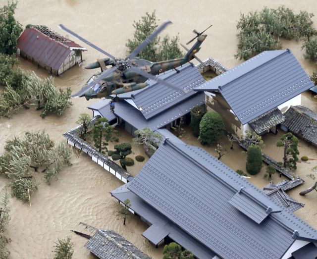 Ιαπωνία : Στους 67 οι νεκροί από τον τυφώνα Χαγκίμπις