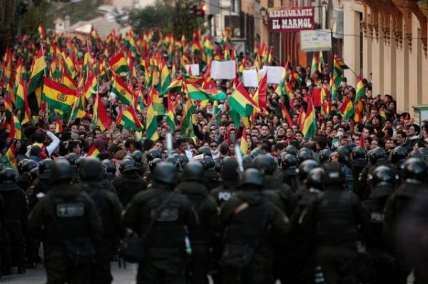 Βολιβία: Αντικυβερνητικές διαδηλώσεις μετά τις καταγγελίες για νοθεία στις προεδρικές εκλογές