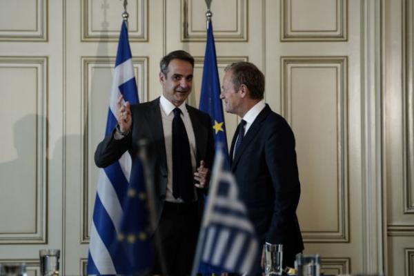 Η τουρκική προκλητικότητα στη συνάντηση Μητσοτάκη – Τουσκ