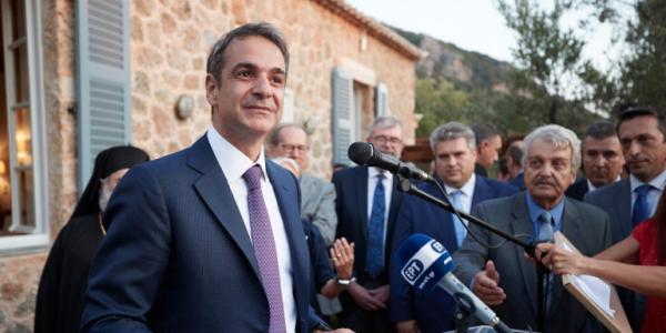 Μητσοτάκης : «Πιστεύουμε σε έναν πολιτισμό, φορέα μιας διπλής ανάπτυξης, οικονομικής και κοινωνικής»