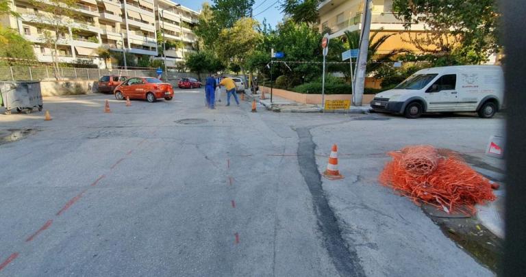 Ξεκίνησε η ανάπλαση της λεωφόρου Ειρήνης στο Νέο Φάληρο από τον Δήμο Πειραιά