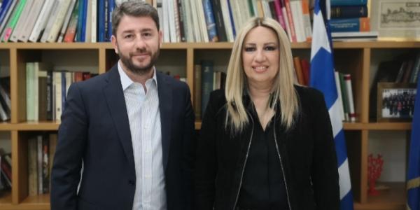 ΠΑΣΟΚ – Ραγδαίες εξελίξεις: Συνάντηση Φώφης Γεννηματά με Νίκο Ανδρουλάκη σε κλίμα αναταράξεων