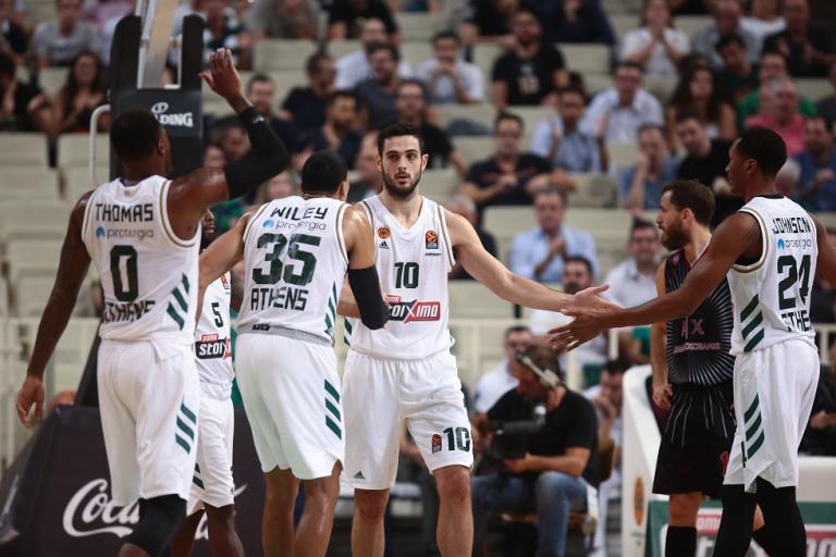 Παναθηναϊκός – Αρμάνι : 1/10 τρίποντα το Τριφύλλι, 7/12 οι Ιταλοί στο πρώτο μέρος