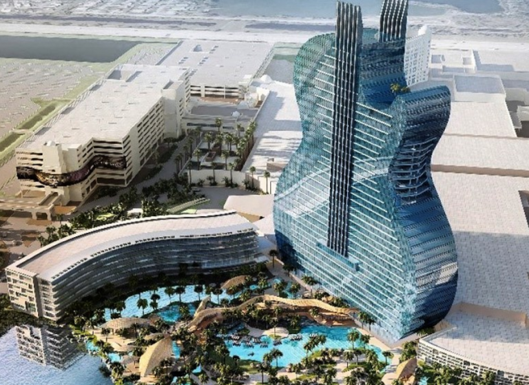 Hard Rock Hotel and Casino: Το πρώτο ξενοδοχείο σε σχήμα κιθάρας στη Φλόριντα