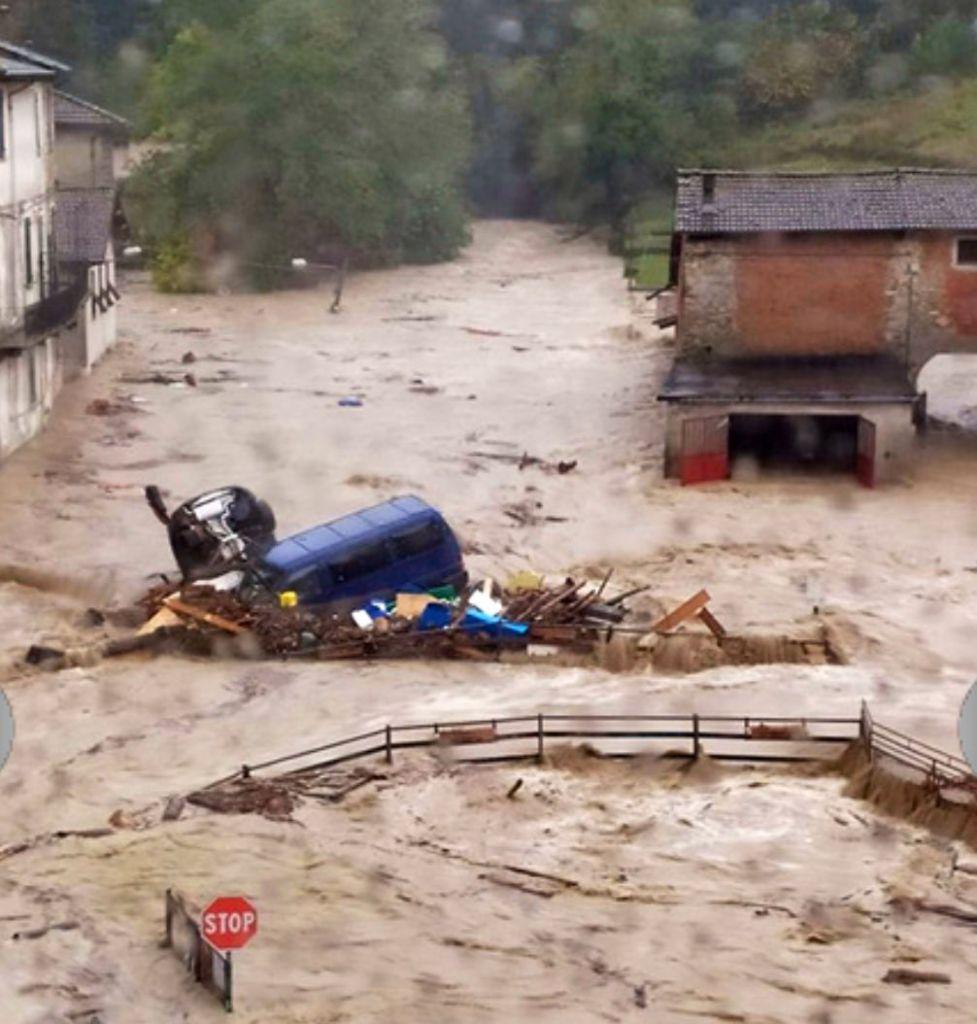 Ιταλία : Ένας νεκρός και μεγάλες καταστροφές από σαρωτικές πλημμύρες