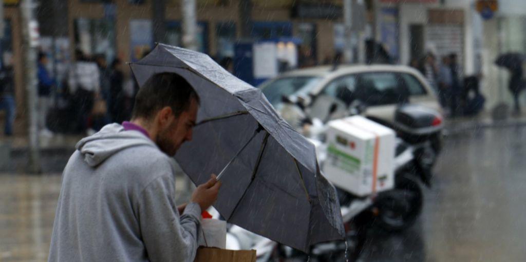 Κρήτη: Ισχυρή βροχή έπληξε την Ιεράπετρα