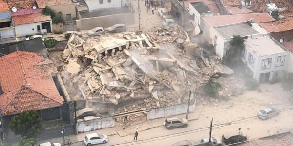 Βραζιλία : Κατάρρευση επταώροφου κτιρίου – Ενας νεκρός