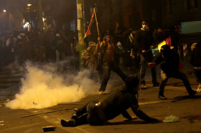 Βολιβία : Νέες συγκρούσεις στον απόηχο των προεδρικών εκλογών