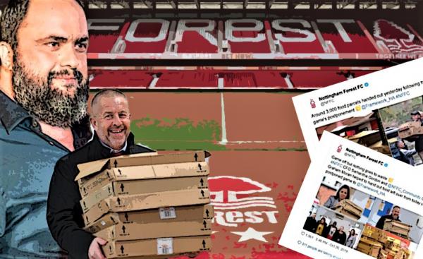 Marinakis’ Nottingham Forest donate