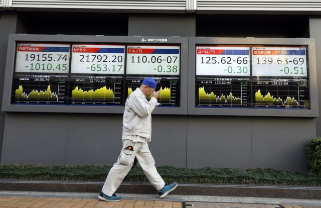 Οριακά κινείται το χρηματιστήριο στο Τόκιο