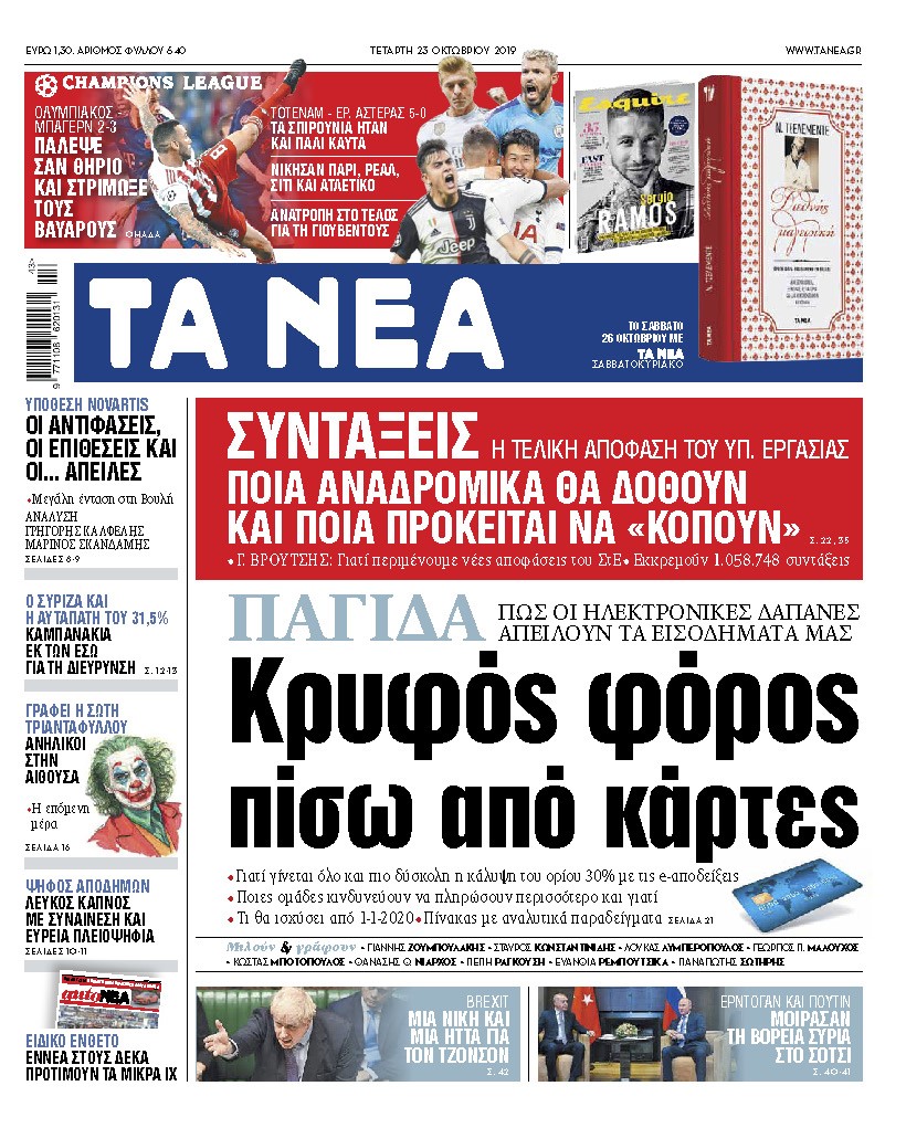 Κρυφός φόρος πίσω από κάρτες