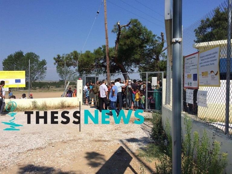 Διαβατά : Συμπλοκή στο κέντρο φιλοξενίας προσφύγων -2 τραυματίες