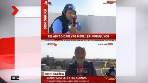 Ανταποκριτής «πουλάει» ότι είναι σε εμπόλεμη ζώνη, αλλά «προδίδεται» από συνάδελφο