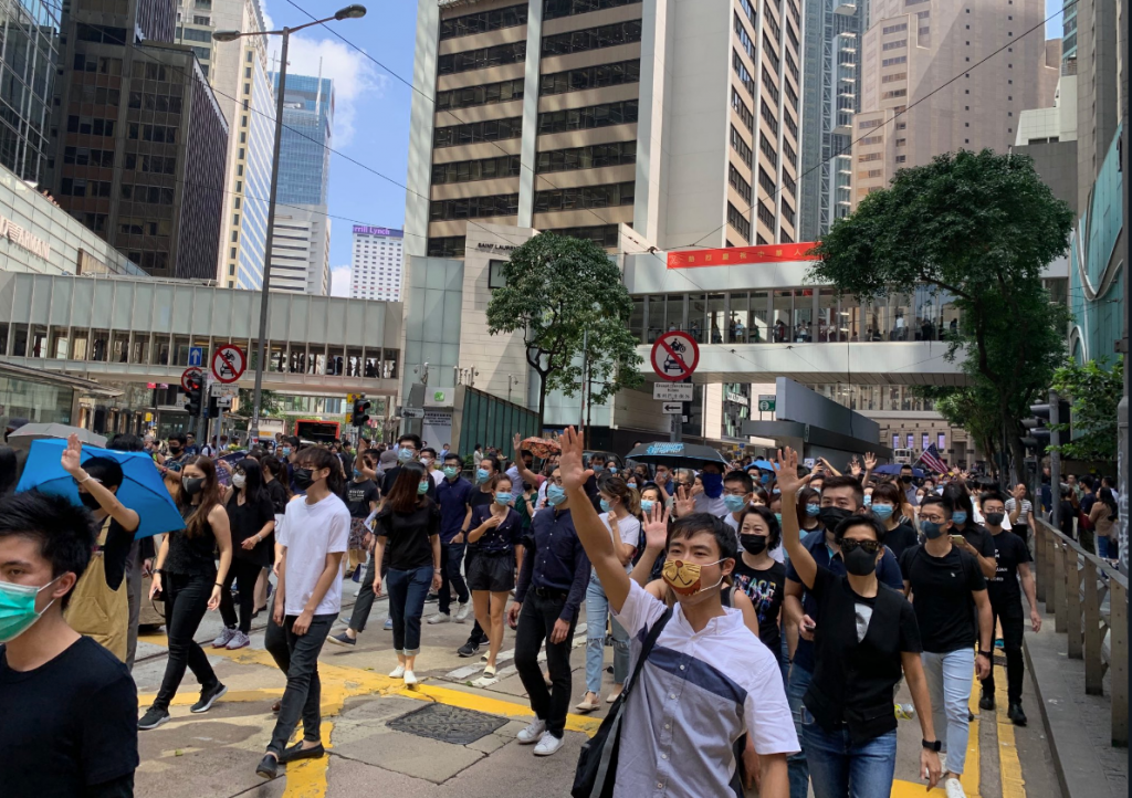 Χονγκ Κονγκ : Κατηγορίες απαγγέλθηκαν στο διαδηλωτή που δέχθηκε σφαίρα στο στήθος