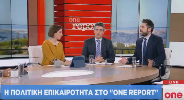 Στα ύψη η κόντρα για τη Novartis : Τ. Γαϊτάνης και Γ. Σαρακιώτης στο One Channel