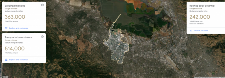 Χάρτες της Google : Μετρούν την ατμοσφαιρική ρύπανση