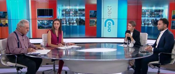 Χρήστος Θεοδωρόπουλος και Θέμης Κοτσιφάκης στο One Channel