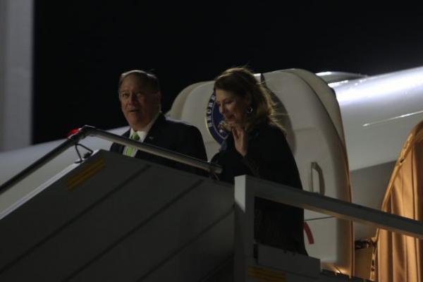 Μάικ Πομπέο : Στην Αθήνα έφτασε ο ΥΠΕΞ των ΗΠΑ