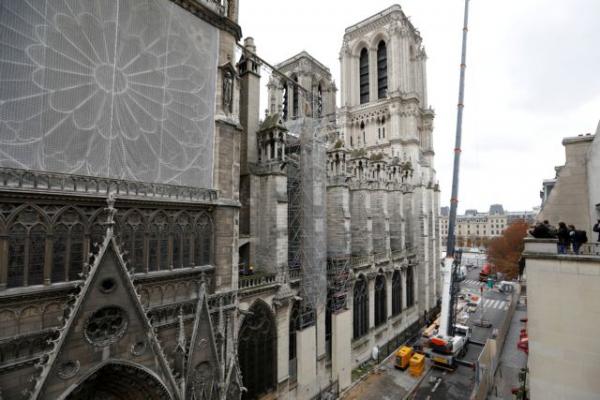Παναγία των Παρισίων : Με βραδείς ρυθμούς η αποκατάσταση του ναού