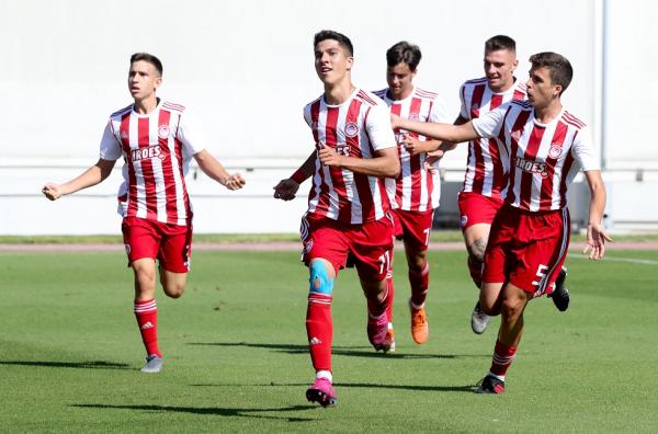 Τυφώνας οι έφηβοι του Ολυμπιακού στο ντέρμπι των αιωνίων