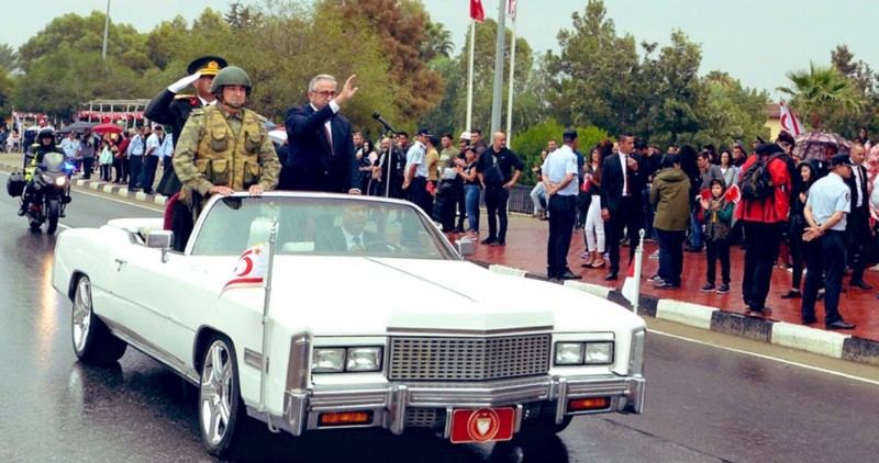 Κατεχόμενα : Προκλητική παρέλαση για τα 36 χρόνια του ψευδοκράτους