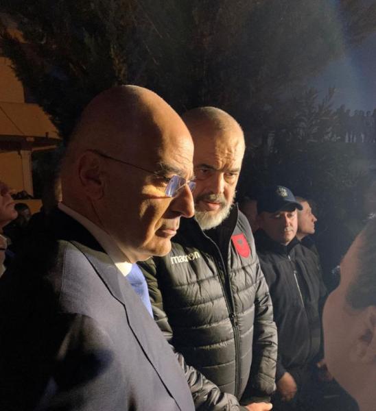 Σεισμός Αλβανία : Στο σημείο που επιχειρούν τα σωστικά συνεργεία ο Δένδιας