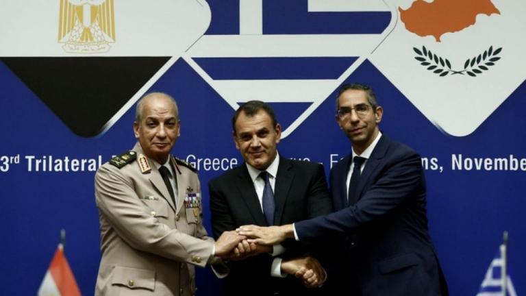 Καταδίκη των τουρκικών ενεργειών από την τριμερή Ελλάδας – Αιγύπτου – Κύπρου