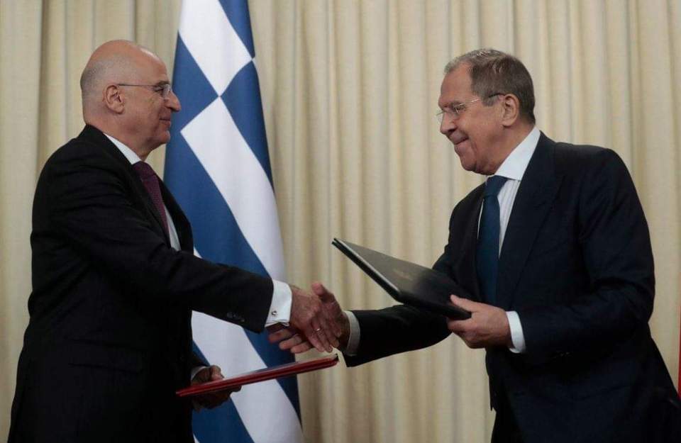 Δένδιας σε Λαβρόφ : Εναρξη νέου κεφαλαίου στις σχέσεις Ελλάδας – Ρωσίας