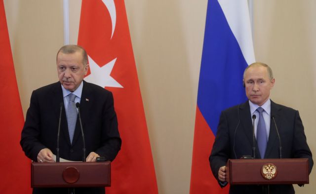Πούτιν και Ερντογάν συζήτησαν για τη Συρία