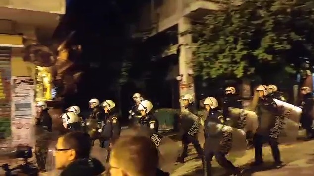 Εξάρχεια : Αποχώρησαν τα ΜΑΤ από τη Στουρνάρη μετά την επιχείρηση