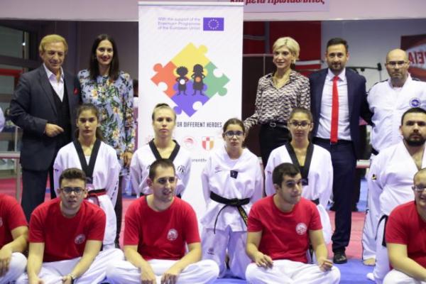 Το κοινωνικό πρόσωπο του Ολυμπιακού : Σημαντική δράση Tae Kwon Do για ΑμΕΑ