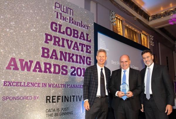 Alpha Bank : «Best Private Bank in Greece» για δεύτερη συνεχή χρονιά
