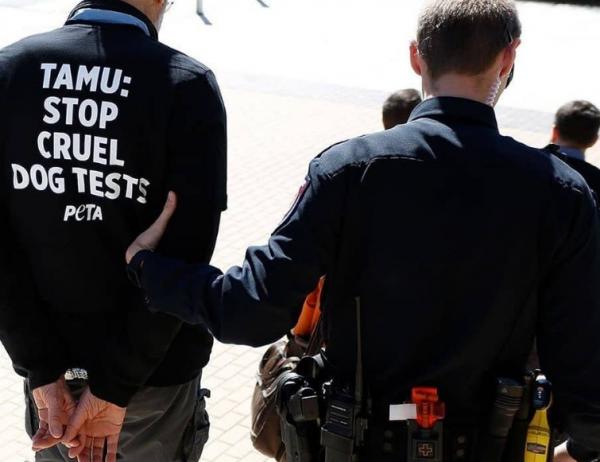 Διάσημος ηθοποιός συνελήφθη σε διαδήλωση για τα δικαιώματα των ζώων