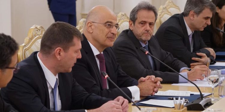 Lavrov, Dendias meet in effort to repair, expand relations