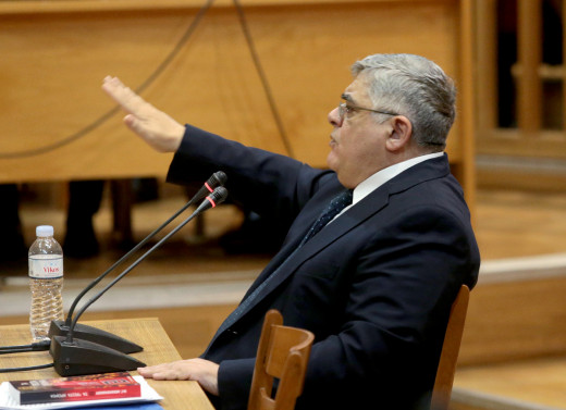 Michaloliakos, Greek neo-Nazi chief pleads innocence in murder trial