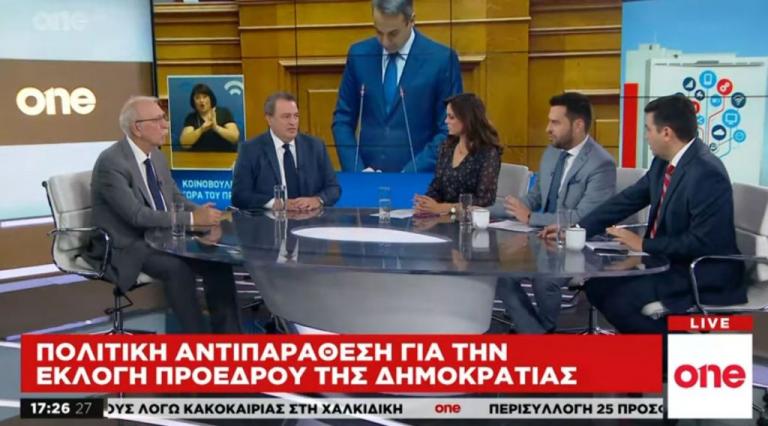 Ευ. Στυλιανίδης και Δ. Βίτσας διασταυρώνουν τα ξίφη τους στο One Channel