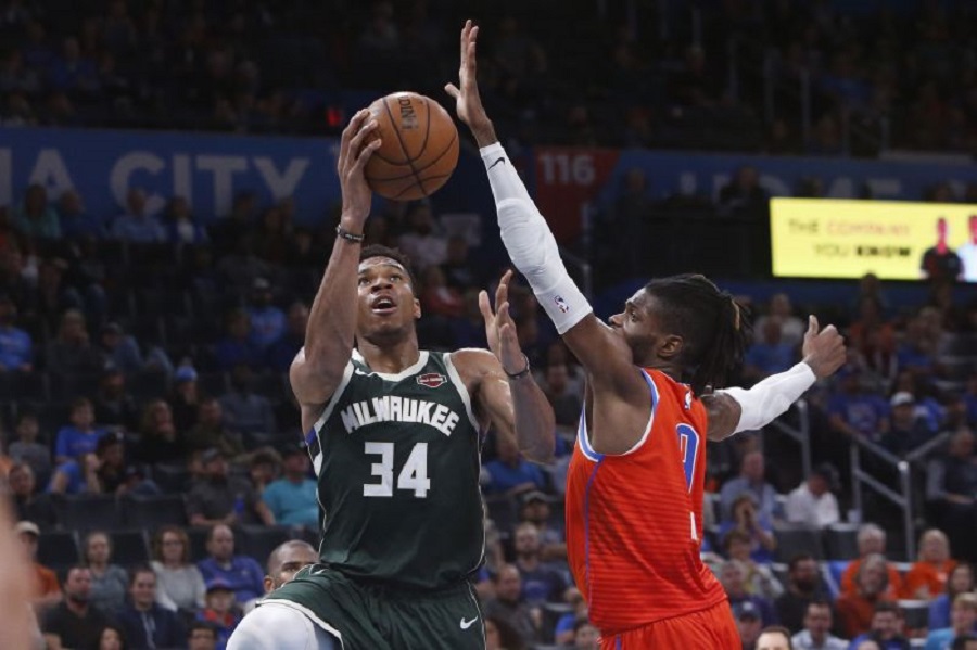 Η εμφάνιση-ρεκόρ του Αντετοκούνμπο στην Οκλαχόμα