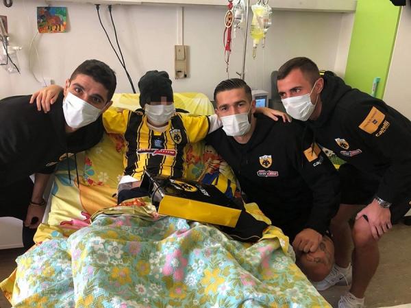 Η ξεχωριστή κίνηση της ΑΕΚ για τον μικρό Γιάννη