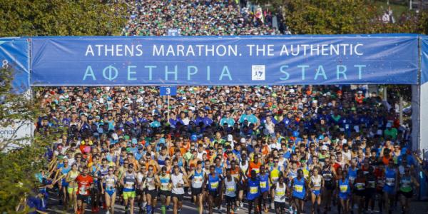 37ος Αυθεντικός Μαραθώνιος : Σε εξέλιξη ο ιστορικός αγώνας δρόμου