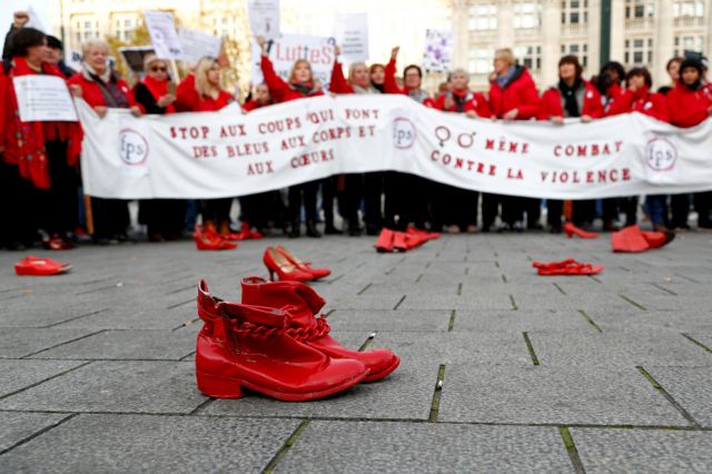 Βρυξέλλες: Χιλιάδες στους δρόμους για τη βία κατά των γυναικώνς