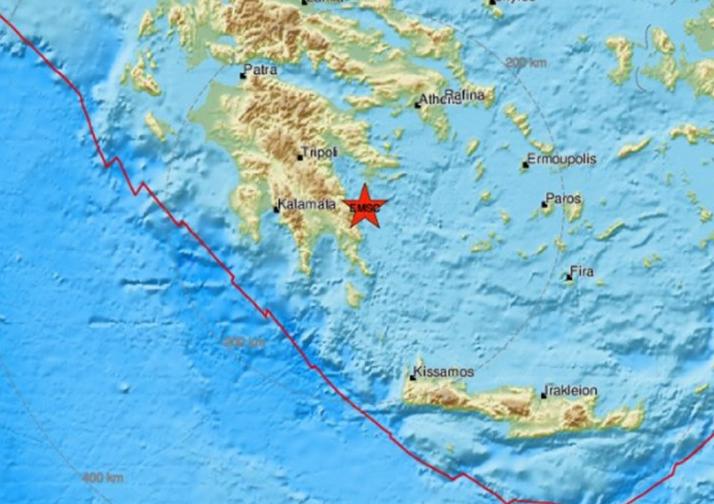 Σεισμός στην Ύδρα