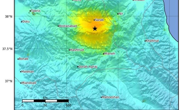Φονικός σεισμός 5,9 Ρίχτερ στο Ιράν : Τουλάχιστον 3 νεκροί