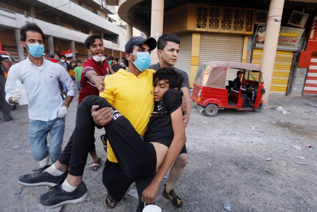 Συνεχίζεται η αιματοχυσία στο Ιράκ : Σκότωσαν άλλους 10 διαδηλωτές