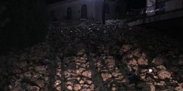 «Βιβλική καταστροφή» σε περιοχές της Κεφαλονιάς από την καταιγίδα Βικτώρια